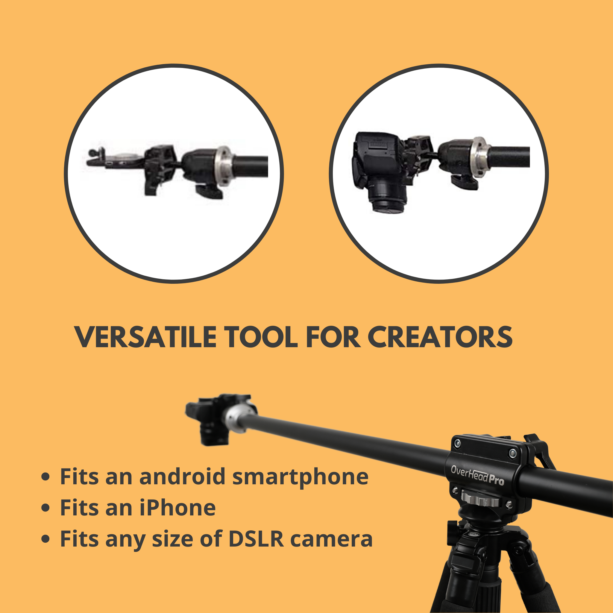 Tripod Overhead Rig For Iphone Camera Tripod OverHead Pro Tripod